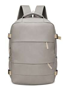 Women's Backpack, Large Capacity Travel Backpack, Suitable For Commuting To Work And School, Fashion Laptop Bag, Short Business Travel Luggage Bag, Suitable For Ryanair And Wizz Air Travel , Beach - Multicolor - View 16