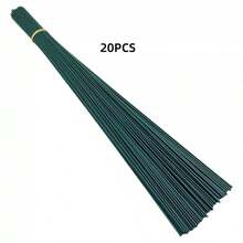 400/525 piezas Suministros de artesanía floral, tallos de chenilla a granel, juego de artesanía para ramos de flores DIY, embalaje, decoración de fiestas (rosa) - Rosa - Ver 26