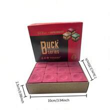 12/144pcs High Quality Assorted Color Chalk, Essential For Billiard Training, Used To Enhance Cue Tip Friction And Improve Shooting Accuracy - Multicolor - View 3