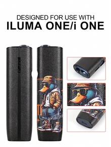 1pc IQOS ILUMA ONE/I ONE Protective Case, PU Leather Anti-Slip Wear-Resistant Protective Cover, Cartoon Pattern Couples Design, High-Quality Precise Cutouts, Anti-Drop Anti-Scratch, Durable Lightweight Portable, Fashion Minimalist Fusion, Decorates Your Device, Exquisite Craftsmanship, Necessary Item, Gift Box Included - ILUMA ONE/i ONE - View 10