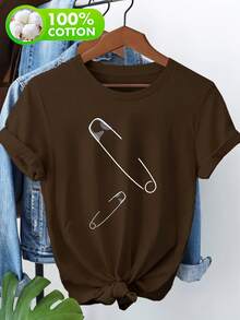 Women T-Shirts - Black - View 6