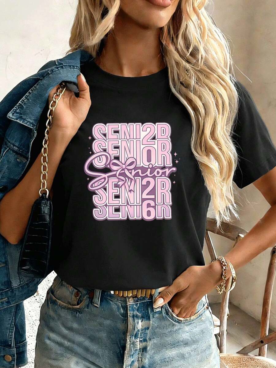Women T-Shirts - Black - View 1