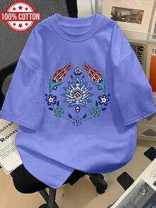 Women T-Shirts - Black - View 8