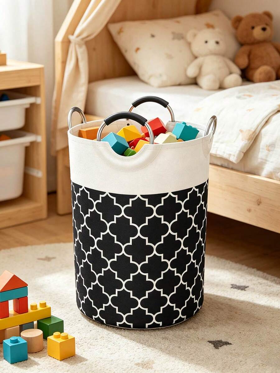 Giỏ đựng đồ gấp gọn cỡ lớn, làm từ vải Oxford dày dặn với tay cầm bằng thép không gỉ chắc chắn, chống thấm nước và dễ vệ sinh, thích hợp để đựng đồ chơi, quần áo phòng ngủ và các vật dụng linh tinh. Giỏ đựng đồ gấp gọn đa chức năng, giỏ đựng quần áo bẩn trong phòng tắm, giỏ đựng đồ ăn nhẹ và các vật dụng linh tinh trong phòng khách, vật dụng thiết yếu cho phòng ngủ, phòng tắm, phòng giặt, ký túc xá, xe RV, phòng trẻ em, tủ quần áo, ban công, nhà thuê và các không gian lưu trữ khác trong nhà. Giỏ đựng đồ giặt di động cho phòng tắm, vật dụng thiết yếu trong nhà bếp, giỏ đựng đồ đa năng tối giản. - Nhiều màu - Xem 1