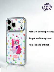 MY LITTLE PONY 官方正品卡通少女手机壳，节日礼物，适用于三星Galaxy系列/苹果iPhone 17、17 Air、17 Pro、17 Pro Max、11、12、13、14、15、16 Pro、16 Pro Max、14 Plus、15 Plus、16 Plus、15 Pro Max、16 Pro、16 Pro Max、XR - 無色 - 查看 2