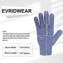 3 Distinct Levels 3 Gloves EvridWear Exfoliating Dual Texture Bath Gloves for Shower Spa Massage and Body Scrubs Dead Skin Cell Remover hanging loop 3 Colors (Not 3 pair) - Blanco Natural Azul Claro Gris - Ver 5