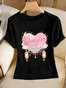 Women T-Shirts - Black - View 2