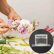 2pcs Floral Stem Holder Set - Suitable For Various Sizes - Compatible With Vases And Artificial Roses - Helps Arrange Fresh Flowers And Home Decor - Creates Neat And Elegant Floral Displays - Multicolor - View 7