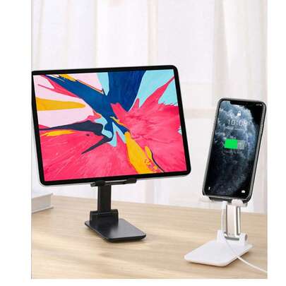 1 Giá đỡ điện thoại để bàn xoay 360° có thể điều chỉnh - Thiết kế gập đôi, phù hợp với mọi loại điện thoại, giá đỡ để bàn ổn định, thích hợp sử dụng cá nhân và làm quà tặng, giá đỡ điện thoại/máy tính bảng có thể điều chỉnh - Giá đỡ điện thoại, giá đỡ máy tính bảng, giá đỡ thiết bị có thể gập lại, giá đỡ thiết bị di động, giá đỡ để bàn có thể điều chỉnh, chiều cao/góc độ có thể điều chỉnh
