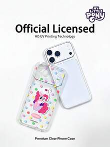 MY LITTLE PONY 官方正品卡通少女手机壳，节日礼物，适用于三星Galaxy系列/苹果iPhone 17、17 Air、17 Pro、17 Pro Max、11、12、13、14、15、16 Pro、16 Pro Max、14 Plus、15 Plus、16 Plus、15 Pro Max、16 Pro、16 Pro Max、XR - 無色 - 查看 3