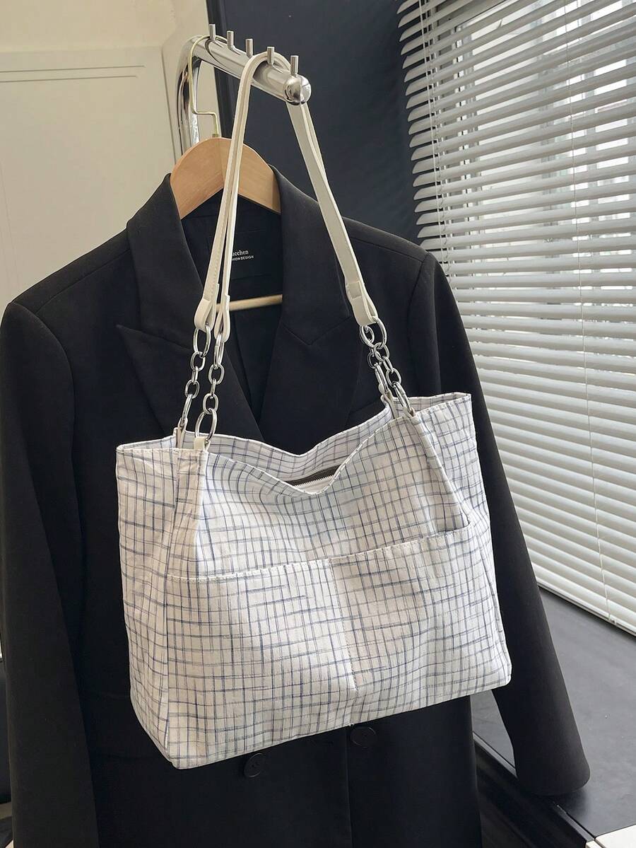 Women's Large Capacity Fashion Bag, Suitable For Daily Commute, Travel, Shopping, Strolling