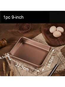 1 khuôn nướng bánh Tiramisu hình chữ nhật, thích hợp để nướng bánh nhiều lớp, bánh phô mai, khuôn bánh hình chữ nhật chống dính. - Xem 7