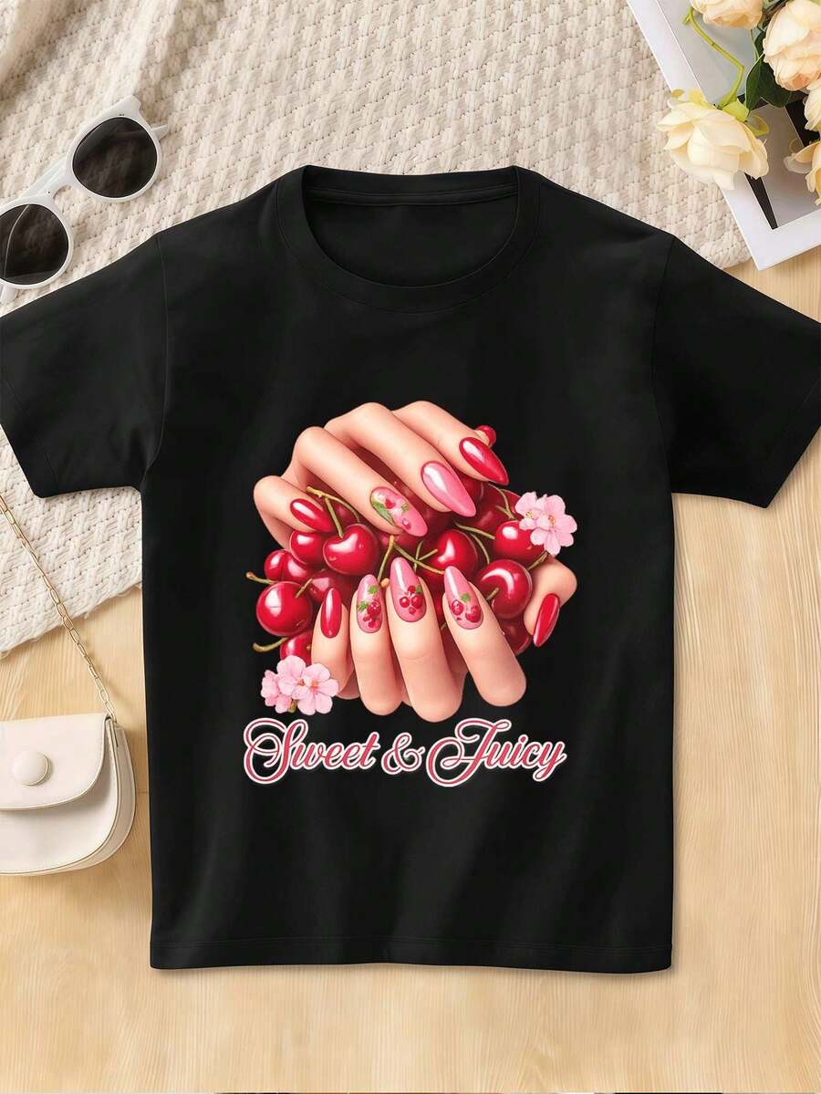 Women T-Shirts - Black - View 1