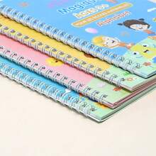 4 cuốn sách luyện viết thư pháp Ả Rập, thích hợp cho việc luyện tập thư pháp và học bảng chữ cái Ả Rập trước khi bắt đầu năm học mới. - Nhiều màu - Xem 5