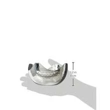 Elegance Hammered 6-Inch Stainless Steel Bowl by Elegance - Plateado - Ver 6