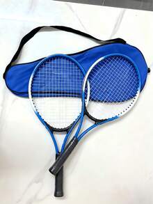 2pcs Tennis Racket, Tennis Bag, Sports Tennis Set, Suitable For Teenagers Outdoor Sports And Beginners - Multicolor - View 10