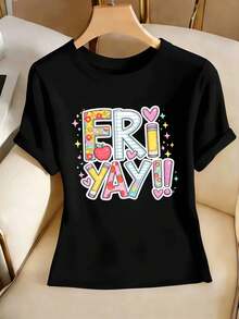 Women T-Shirts - Black - View 2
