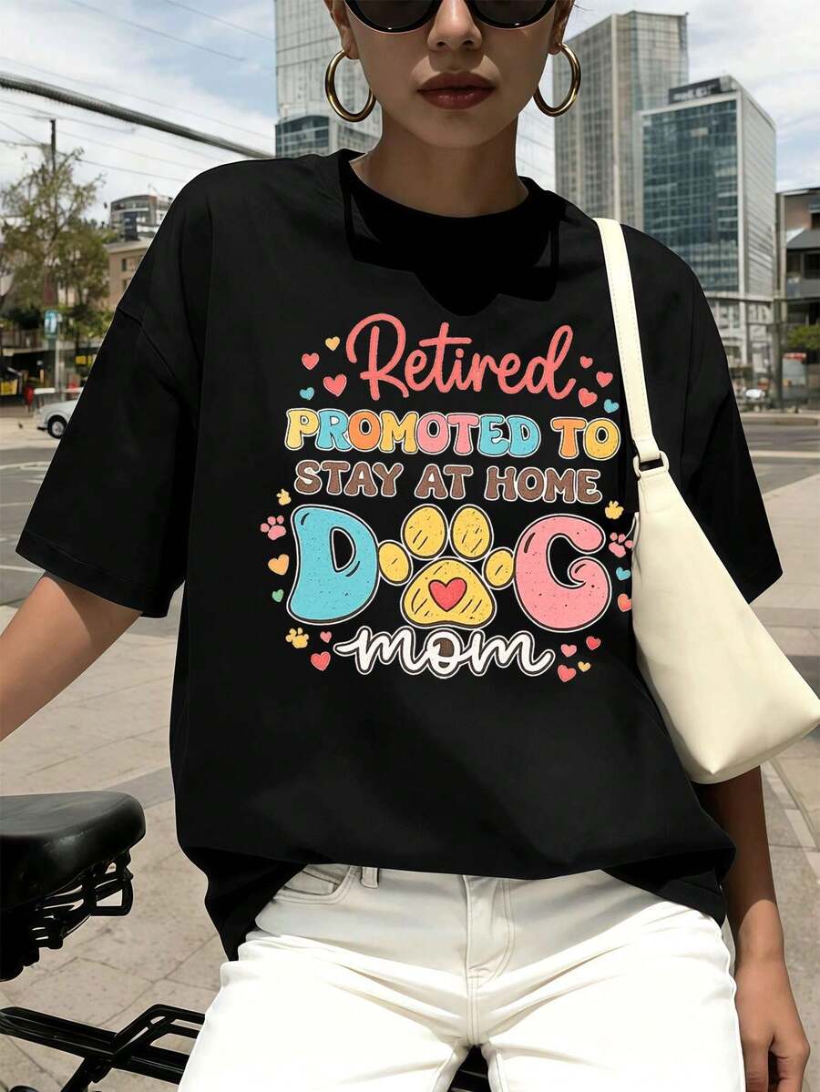 Women T-Shirts - Black - View 1