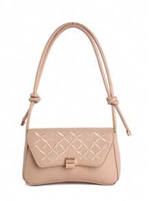 2026 New Minimalist Versatile Baguette Crossbody Bag, Shoulder Bag, Underarm Bag For Women, Highly Attractive - Khaki - View 13
