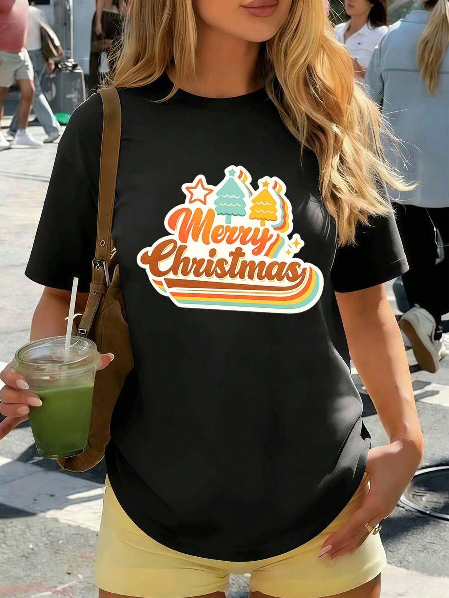 Women T-Shirts - Black - View 1
