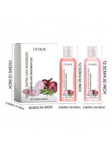 Biotin, Rosemary And Onion Shampoo 3in 1 Shampoo And Conditioner,72 Hours Oil Control, Fluffy Formula,Strengthens Hair,Reduce Hair Breakage For Dry Hair,Keeps Hair Fragrant And Moisturized For Extended Period,Gifts Of Women & Men,Travel Essential - Shampoo+Conditioner - View 4