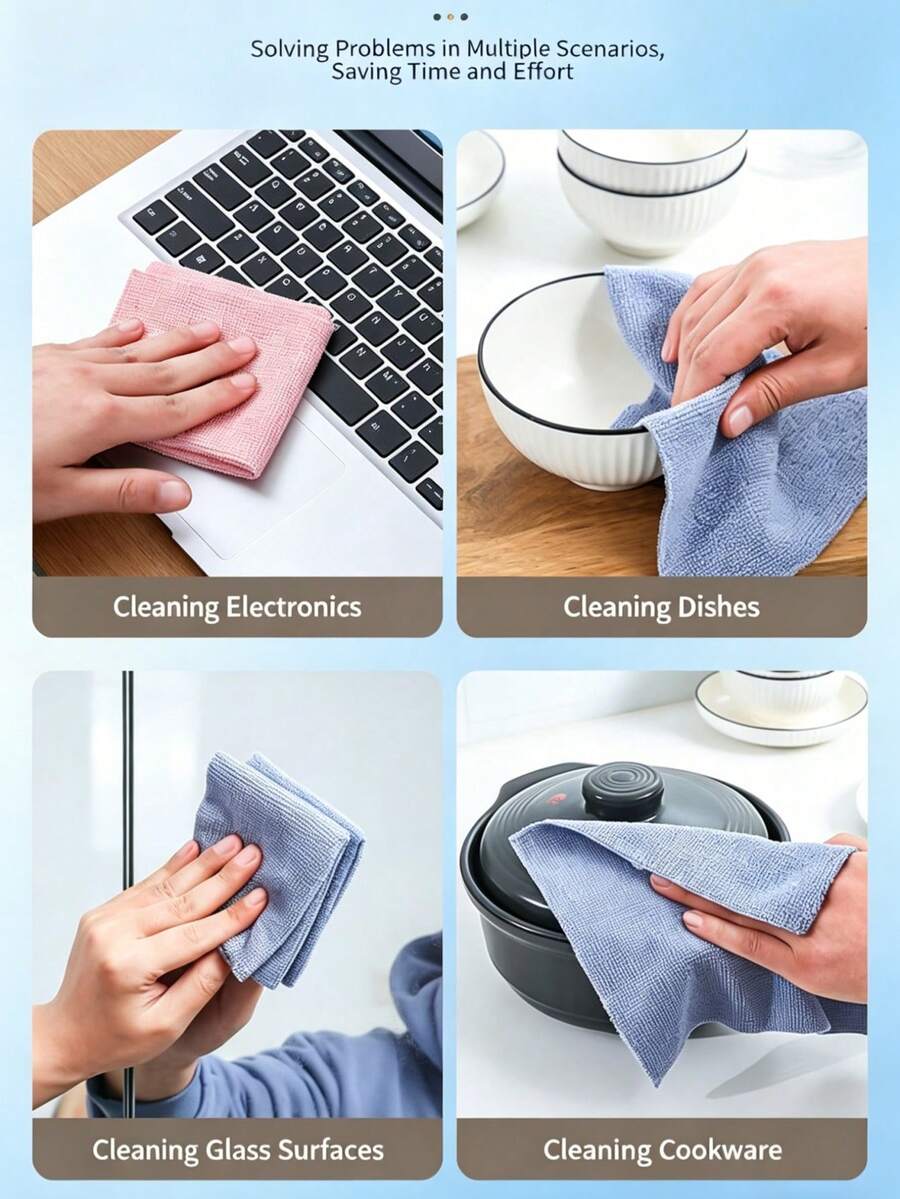 20 cuộn/gói, khăn lau bếp sợi siêu mịn dày dặn, dễ xé, thấm hút tốt, không xơ vải, khăn lau nhà đa năng. - A - Xem 1