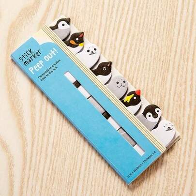 1 Set Cute Cat Paw Stickers, 2-In-1 Colorful Self-Adhesive Sticky Notes With Index Tabs, Removable Reusable Page Markers, Suitable For Students, Office, School, Diaries, To-Do Lists