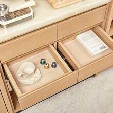 1 Roll Cabinet Liner, Suitable For Cabinets, Drawers And Refrigerators, Easy To Clean, Waterproof, Oil-Proof, Moisture-Proof, Dust-Proof, Can Be Used As Kitchen Countertop Mat, Furniture Cabinet Storage Mat, Home Decor Mat, Party And Christmas Storage Mat - Multicolor - View 3