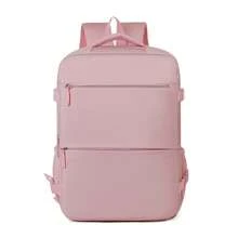 Women's Backpack, Large Capacity Travel Backpack, Work And School Backpack, Fashionable Laptop Bag, Short-Distance Business Travel Luggage Bag, Suitable For Ryanair And Wizz Air Travel Backpack - Multicolor - View 10