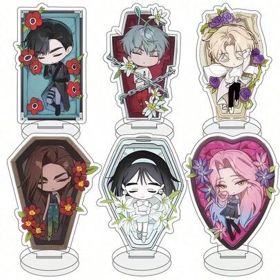 Acrylic Alien Stage Anime Standee, MiziSua Creative Large Standee Desk Decor Gift For Campus