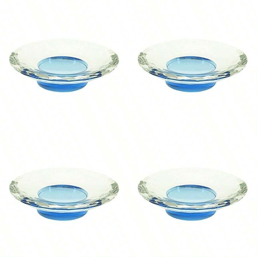 Crystal Buddhist offerings Stand Small Light Blue 063965 - como en la imagen - Ver 1