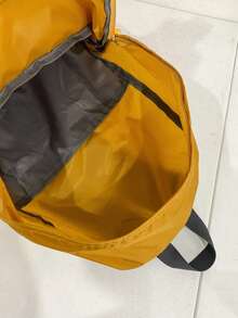 1pc, 32cm*14.5cm*45cm Large Capacity Lightweight Foldable Backpack, Suitable For Travel, School, Campus, Commuting, Vacation, Hiking, Fashion Backpack, Gift - Multicolor - View 9