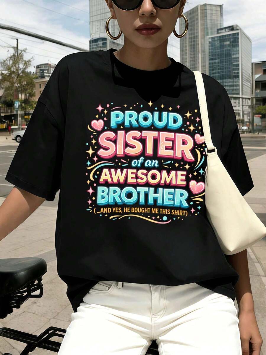 Women T-Shirts - Black - View 1