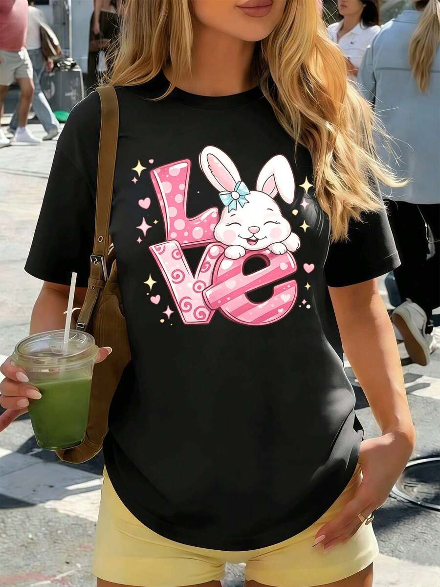 Women T-Shirts - Black - View 1