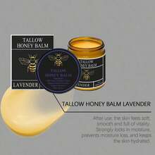 100g Lavender Tallow Honey Balm - Brightening Fade Dark Spots Firming Powerful Nourishing Repair Damaged Barrier Relieve Skin Redness Soothe Discomfort Lasting Fragrance - 香脂 - 查看 9