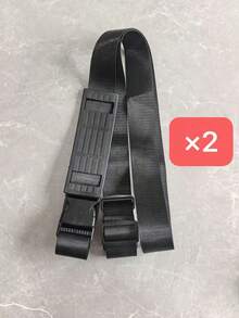 1pc Children Balance Bike/Scooter Shoulder Strap, Hands-Free Carrier Strap For Baby Stroller, Portable One Shoulder Accessory - Black - View 8