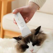 Set Alat Cukur Bulu Hewan Peliharaan Elektrik 4-in-1, Pemangkas Bulu Hewan Peliharaan dengan Suara Rendah untuk Anjing & Kucing, Termasuk Pemangkas Bulu & Kuku, Alat Perawatan & Pemangkasan Hewan Peliharaan Elektrik - View 6