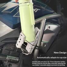 Bicycle/Motorcycle/Scooter Hollow Cup Holder, Universal Rotatable Riding Water Bottle Bracket, No Drilling Required - Multicolor - View 13