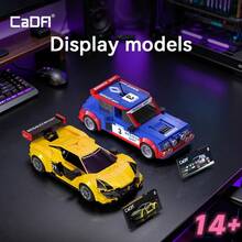 NUEVO CaDA 1:24 Set de Bloques de Construcción Maxi Turbo Car, Coche Deportivo Renault, Coche Retro, Ladrillos, Regalo de Cumpleaños para Adultos, Niños y Jóvenes - C55037 Con caja2 - Ver 1