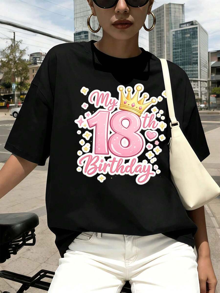 Women T-Shirts - Black - View 1