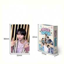 1 hộp đựng ảnh NCTwish Holographic gồm 55 tấm ảnh, ảnh selfie cá nhân của các thành viên nhóm nhạc nam thần tượng Hàn Quốc, ảnh lomo, ảnh lấp lánh. - A - Xem 2