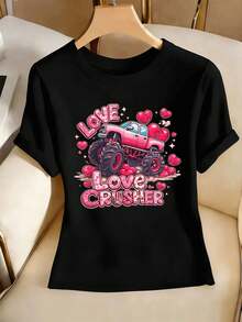 Women T-Shirts - Black - View 2