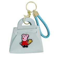 Ví đựng tiền xu mini hình chú heo hoạt hình dễ thương, ví móc khóa di động cho trẻ em, quà tặng cho trẻ em - Nhiều màu - Xem 6