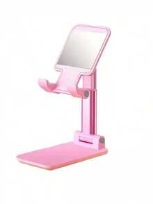 1pc Adjustable 360° Rotating Desk Phone Holder - Dual Folding Design, Universal For All Phones, Stable Desktop Stand, Suitable For Self-Use And Gifting, Adjustable Phone/Tablet Stand - Phone Holder, Tablet Holder, Foldable Device Stand, Portable Device Stand, Adjustable Desktop Stand, Height/Angle Adjustable - Support - View 14
