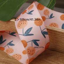 Double-Sided Printed Woven Ribbon DIY Bow Handmade Hair Accessories Clothing Trim Satin Ribbon Gift Flower Ribbon - Multicolor - View 4