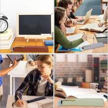 PU皮革创意笔袋，简约皮革笔套，适用于圆珠笔、钢笔，皮革笔筒，笔套，周年纪念礼物 - A - 查看 7