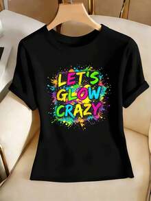 Women T-Shirts - Black - View 2