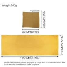 2件套纯色雪纺头巾围巾配弹力莫代尔棉质头巾帽（1顶帽子+1条纯色披肩） - 白色 - 查看 5