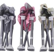 Portable Folding Multipurpose High Chair For Baby - Grey - View 5
