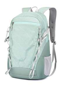 1 pièce Sac à dos de randonnée unisexe léger à grille résistant à l'eau pour l'aventure en plein air et l'usage quotidien - Multicolore - Voir 15